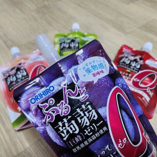 ORIHIRO 오리히로 곤약젤리 제로칼로리 130g 4종 4팩(맛별로 1팩씩) — 5점을 준 리뷰어가 2023년 3월 올린 사용 사진