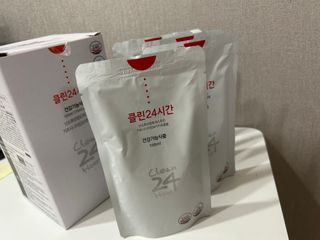 클린24시간 1BOX(5포) + 전용보틀(500ml) — 5점을 준 리뷰어가 2023년 5월 올린 사용 사진