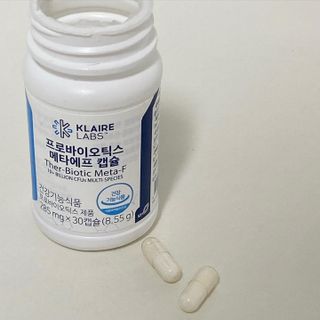 [Dr.PNT] 닥터피엔티 클레어랩스 프로바이오틱스 메타에프 [1개월분] — 5점을 준 리뷰어가 2023년 2월 올린 사용 사진