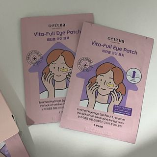 세뚜아(Cettua) [세뚜아] 비타풀 아이 패치 Cettua Vita-Full Eye Patch — 5점을 준 리뷰어가 2024년 2월 올린 사용 사진