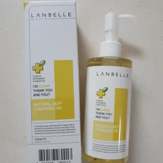랑벨 내츄럴 딥 클렌징 오일 200ml (저자극 약산성 천연 클렌징) — 5점을 준 리뷰어가 2022년 5월 올린 사용 사진