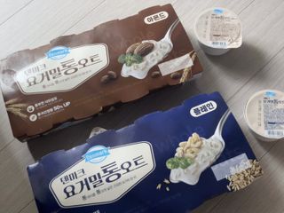 프리 [2종 패키지]덴마크 요거밀 통오트 요거트(플레인/아몬드) — 5점을 준 리뷰어가 2025년 7월 올린 사용 사진