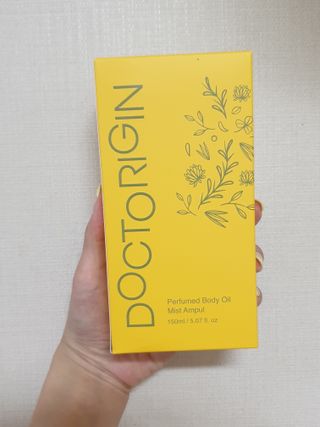 닥터리진 퍼퓸드  바디오일 미스트 앰플 150ml — 3.5점을 준 리뷰어가 2022년 7월 올린 사용 사진
