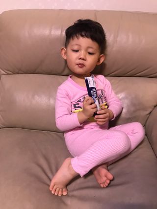 키즈텐플러스 연세 키즈텐 플러스 1개월 — 5점을 준 리뷰어가 2021년 2월 올린 사용 사진