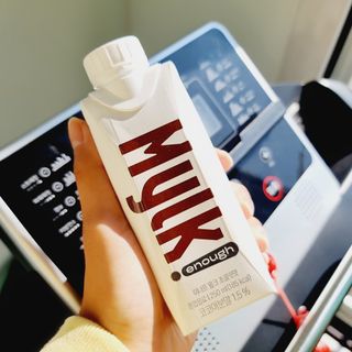 이너프 뮐크 초콜릿맛 — 4점을 준 리뷰어가 2022년 10월 올린 사용 사진
