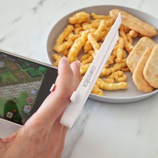 칩스틱 과자젓가락 게이밍젓가락 2ea / KC인증 식품용 — 5점을 준 리뷰어가 2021년 10월 올린 사용 사진