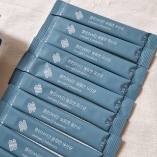 클린24시간 슬림앤유산균 1박스 (3.5g X 15포) — 5점을 준 리뷰어가 2022년 9월 올린 사용 사진