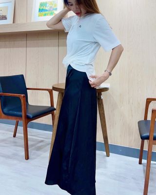 더그린랩 WOMEN TWIST MODAL SHORT SLEEVE — 5점을 준 리뷰어가 2023년 6월 올린 사용 사진