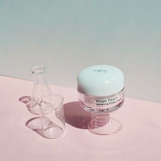 랑스레 매직피치 화이트닝 파워 화이트닝크림 — 5점을 준 리뷰어가 2021년 3월 올린 사용 사진