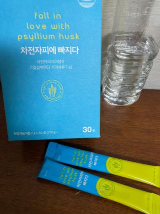 메디포스트 모비타 바디코드 식이섬유 차전자피에 빠지다 30포 — 5점을 준 리뷰어가 2022년 12월 올린 사용 사진