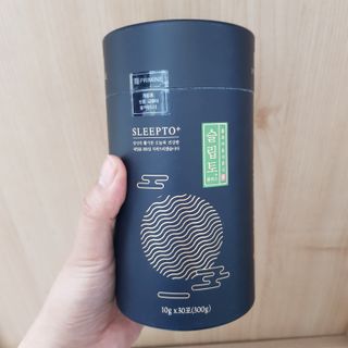 프리마인 자체 기업부설 연구소에서 찾아낸 건강한 수면의 비밀.  슬립토 플러스 30포 — 5점을 준 리뷰어가 2023년 5월 올린 사용 사진