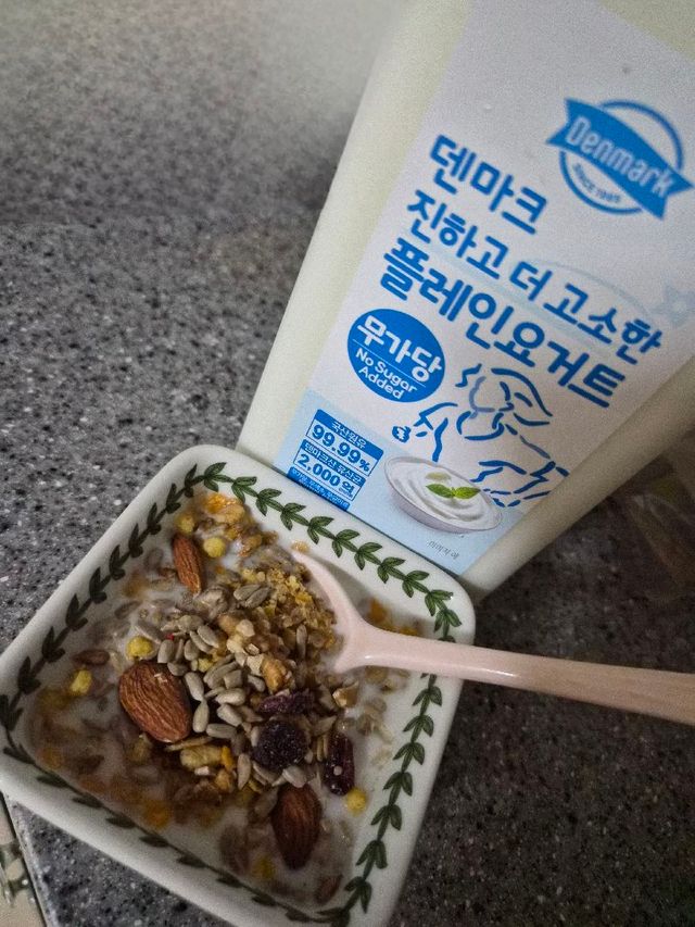 *구매평_[덴마크] 진하고 더 고소한 무가당 플레인 요거트 1.8L 리뷰 사진