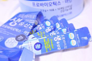 서울약사신협_프로바이오생유산균_2.5G x 100포 — 5점을 준 리뷰어가 2021년 3월 올린 사용 사진