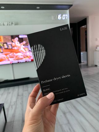 [이즈라이프코스메틱] 퍼퓸 드라이어 시트 히노끼향  or 블랑향 2중 택1 30매 — 5점을 준 리뷰어가 2021년 5월 올린 사용 사진