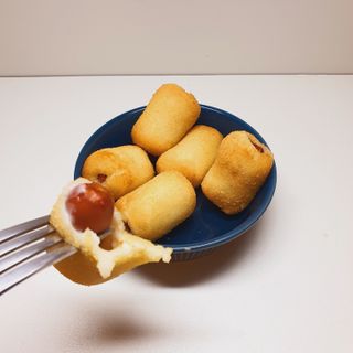 Dog&Ball 독앤볼 [Dog&Ball] 미니찹쌀볼도그 찹쌀치즈볼 — 5점을 준 리뷰어가 2021년 11월 올린 사용 사진