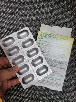 컬처렐 LGG 유산균 헬스앤웰니스 1개월분 — 5점을 준 리뷰어가 2021년 1월 올린 사용 사진