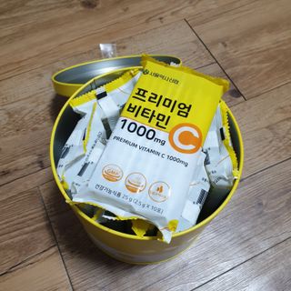 서울약사신협 프리미엄비타민C1000_2.5G x 100포 — 5점을 준 리뷰어가 2021년 4월 올린 사용 사진