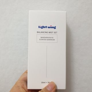 라이트윙 밸런싱 미스트 만다린 블리스+센티드 제라늄 SET — 5점을 준 리뷰어가 2020년 12월 올린 사용 사진