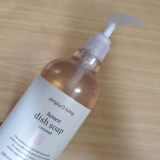 심플리오리빙 어니스트 주방세제 본품 500ml + 리필 900ml (코코넛향) — 4.5점을 준 리뷰어가 2022년 6월 올린 사용 사진