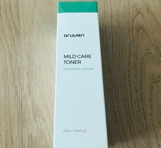 아르비엔 마일드케어 비건 수분진정토너 — 4점을 준 리뷰어가 2021년 1월 올린 사용 사진