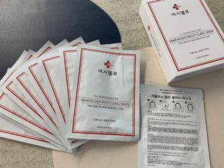 닥터마시멜로 마블러스 멀티 클리닉 마스크 — 5점을 준 리뷰어가 2021년 5월 올린 사용 사진