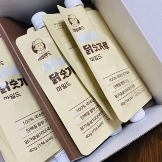 서비푸드 리얼 닭숫가루 마일드 1SET 10개입 — 4.5점을 준 리뷰어가 2022년 1월 올린 사용 사진