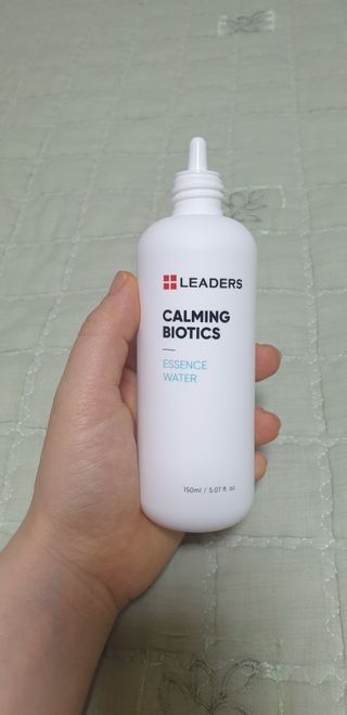 리더스코스메틱 리더스 카밍 바이오틱스 에센스 워터 — 4점을 준 리뷰어가 2021년 2월 올린 사용 사진