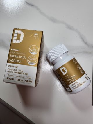 (NEW)다나음 하이포텐시 비타민D3 5000IU(60정/2개월분) — 5점을 준 리뷰어가 2023년 6월 올린 사용 사진