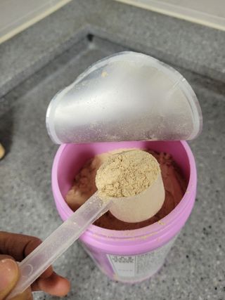 [푸름웰니스] 프로틴 다이어트 단백질 쉐이크 (750g) — 5점을 준 리뷰어가 2022년 3월 올린 사용 사진