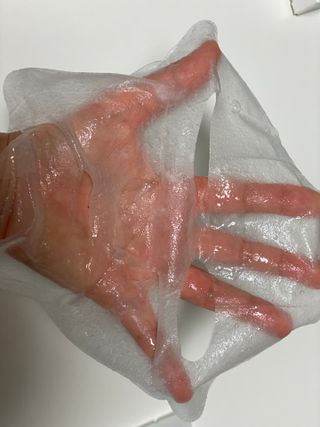 에이스노 레스큐 부스트 하이드레이션 시트마스크 — 5점을 준 리뷰어가 2021년 10월 올린 사용 사진