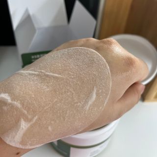 랑벨 랑바이오 블랙 시카 퀵 패드 100매 (3초 쿨링/3분 흡수, 블랙비 프로폴리스/시카 4종 함유, 대용량) — 5점을 준 리뷰어가 2022년 7월 올린 사용 사진