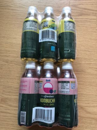 더그레잇티 콤부차 [매일유업] 더그레잇티 44kcal 콤부차 300ml *12개입 (오리지널 6개+베리리치 6개) — 5점을 준 리뷰어가 2023년 7월 올린 사용 사진