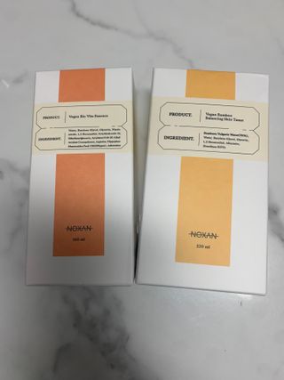 [녹산] 비건 대나무 밸런싱 수분 토너 + 비건 바이오 비타 에센스 — 5점을 준 리뷰어가 2022년 9월 올린 사용 사진