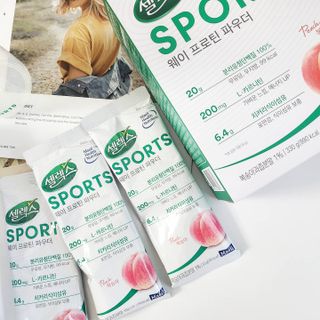 셀렉스스포츠 [복숭아맛] 셀렉스 스포츠 웨이 프로틴 파우더 스틱형 — 5점을 준 리뷰어가 2021년 5월 올린 사용 사진