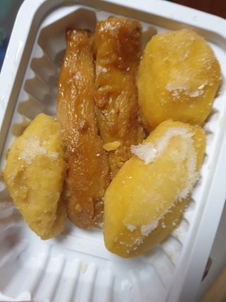 해뜨온 껍질없는 한입아이스 군고구마 120g x 4개 — 5점을 준 리뷰어가 2021년 9월 올린 사용 사진