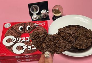 NISSIN 닛신 크리스피 초코 — 5점을 준 리뷰어가 2022년 12월 올린 사용 사진