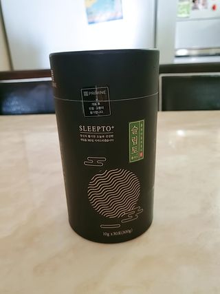 프리마인 자체 기업부설 연구소에서 찾아낸 건강한 수면의 비밀.  슬립토 플러스 30포 — 4점을 준 리뷰어가 2022년 9월 올린 사용 사진
