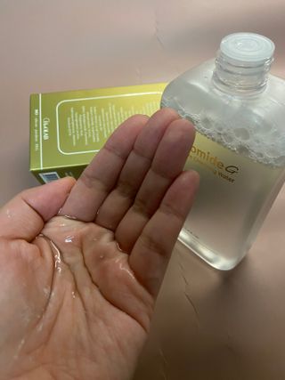 에이치투오랩 엑토마이드 G 센서티브 클렌징워터 — 5점을 준 리뷰어가 2023년 9월 올린 사용 사진