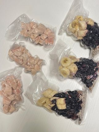 수플먼트 나는 마신닭!! 닭가슴살 주스키트, 먹기 힘들었던 닭가슴살 이제는 마시자 — 5점을 준 리뷰어가 2023년 3월 올린 사용 사진