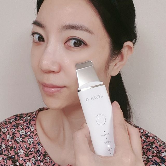 4 in 1 갈바닉 아쿠아 워터 필링기 스킨스크러버 리뷰 사진