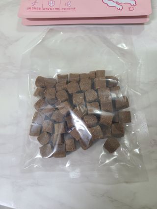 My Pet Care 천연단백질 관절건강에 개좋아 — 5점을 준 리뷰어가 2021년 3월 올린 사용 사진