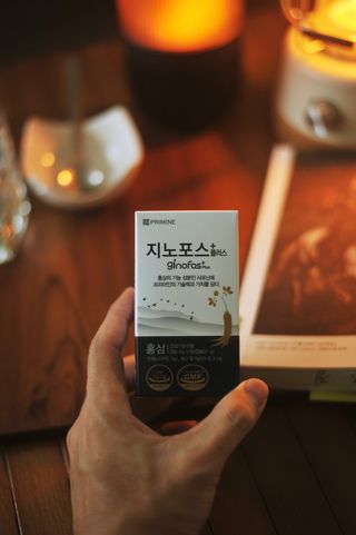 프리마인 홍삼의 강력한 에너지, 이제는 흡수율을 높인 최첨단 캡슐로 간편하게 초고속 충전하세요. — 5점을 준 리뷰어가 2022년 9월 올린 사용 사진