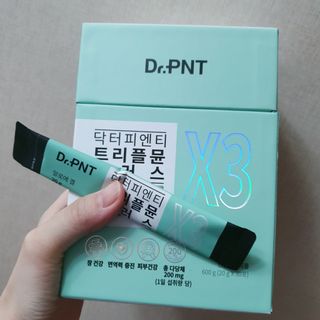 닥터피엔티 [Dr.PNT] 건강한 다이어트, 기능성 원료로 시작! 슬림핏 다이어트+트리플뮨 플러스[1개월분] — 5점을 준 리뷰어가 2022년 9월 올린 사용 사진