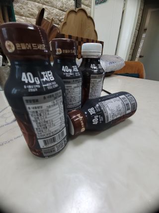 닥터유 프로 단백질 드링크 40g 초코 닥터유 프로 단백질드링크 40g 초코 — 5점을 준 리뷰어가 2024년 9월 올린 사용 사진