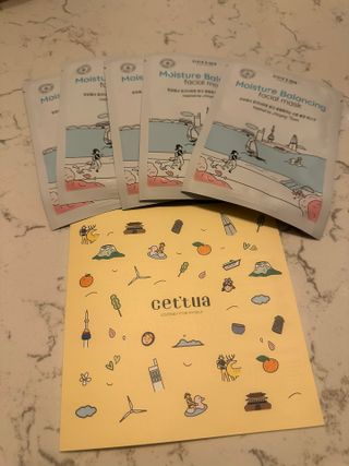 세뚜아(Cettua) [세뚜아] 모이스처 밸런싱 페이셜 마스크 Cettua Moisture Balancing Facial Mask 5매 — 4점을 준 리뷰어가 2024년 4월 올린 사용 사진