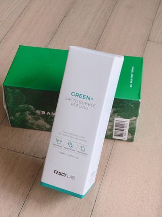 파시랩 그린 플러스 락토 버블 필링 — 5점을 준 리뷰어가 2021년 6월 올린 사용 사진
