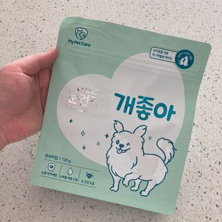 My Pet Care 천연단백질 눈건강에 개좋아 — 4점을 준 리뷰어가 2020년 12월 올린 사용 사진