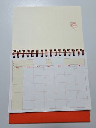 리훈 곰부 세우는 체크리스트 위클리 탁상 플래너 주간 일주일 계획표 — 5점을 준 리뷰어가 2023년 2월 올린 사용 사진