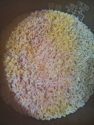 하나로라이스 기능성쌀 5종 1kg  환경을 생각한 다회용 용기 사용 — 5점을 준 리뷰어가 2022년 1월 올린 사용 사진