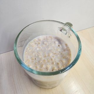 일일하우 슬리밍 플랜B 고소한 귀리맛, 진한 카카오맛 (체중조절식) — 3점을 준 리뷰어가 2023년 8월 올린 사용 사진